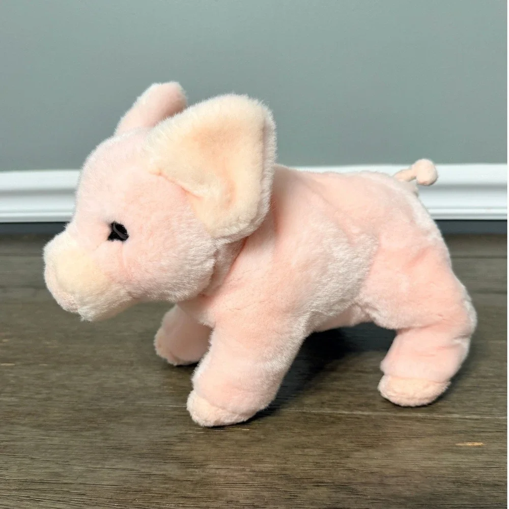 Douglas Cuddle Toy Buttons the Pink Pig Plush‎